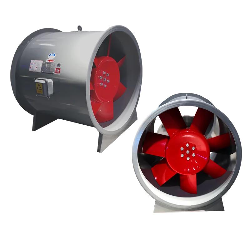 Corrosion resistance smoke exhaust fan with long life