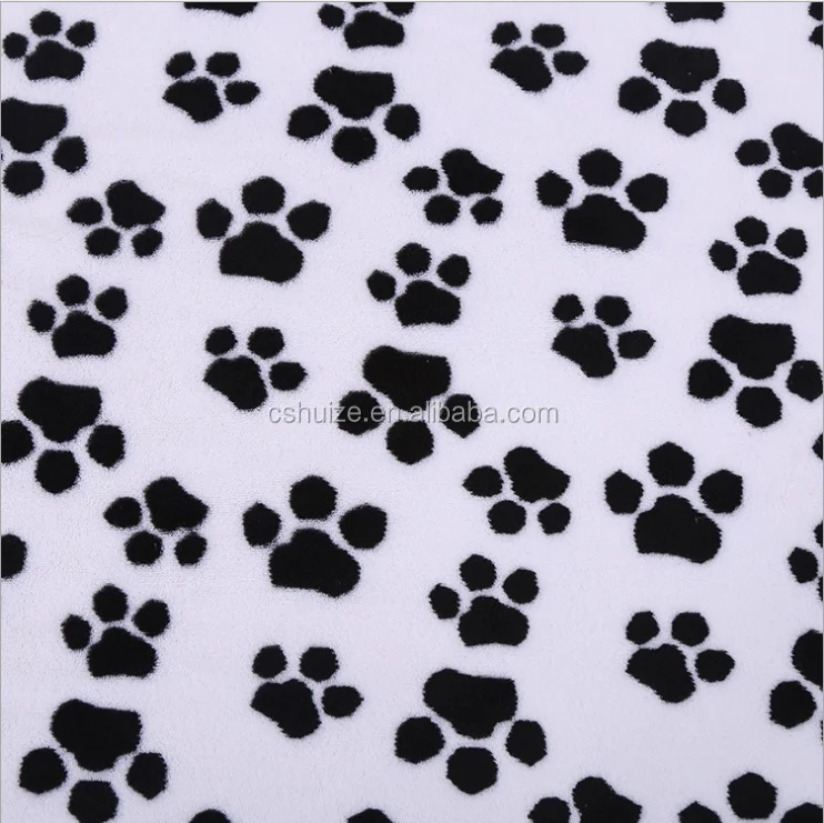 
Super soft and High Quality Polyester Minky Printed Fabric 