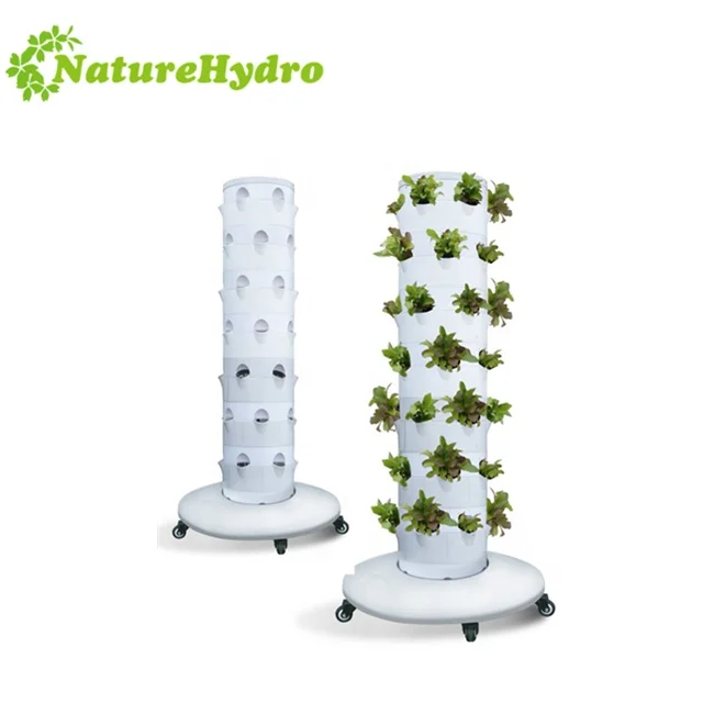 Greenhouse vertical aeroponic tower vertical garden