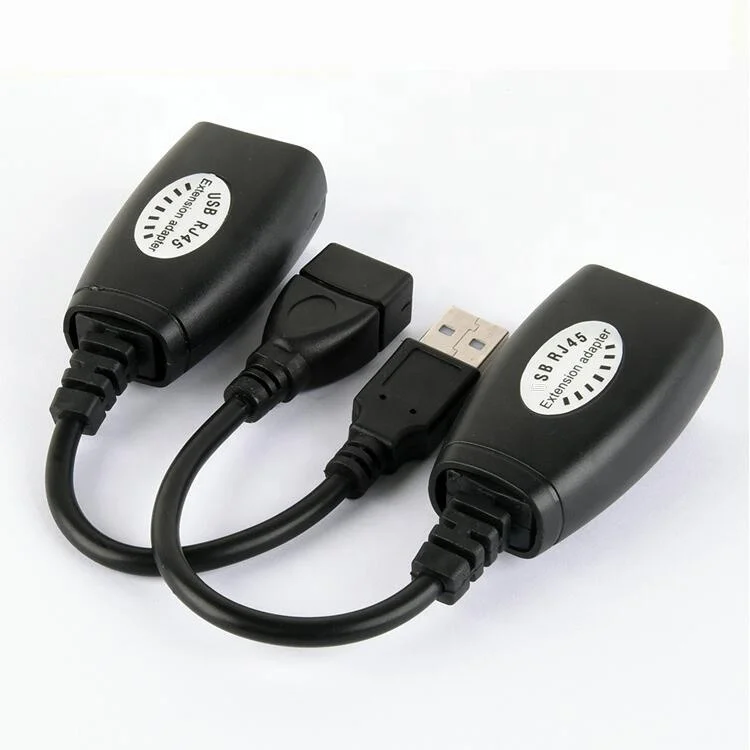 USB-RJXT USB RJ45 Extension Adapter up to 150ft length