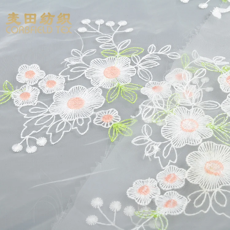 Горячий продавать 10 лет опыта красивые Дубай ткань вышивка