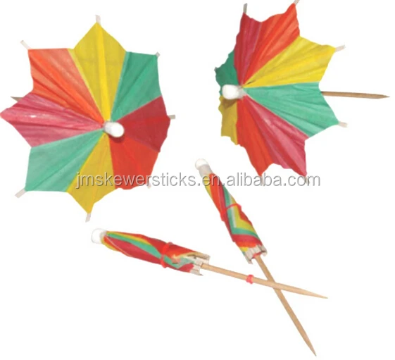 
Gifts & Crafts Handmade Mini Cocktail Umbrella Picks 