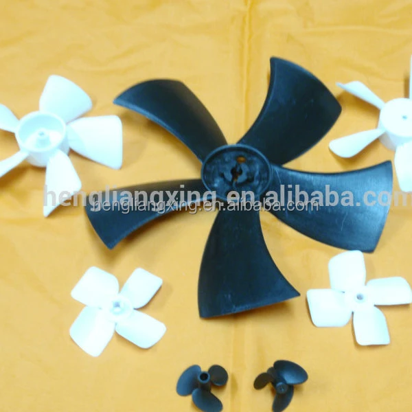 Small plastic fan blade for motor