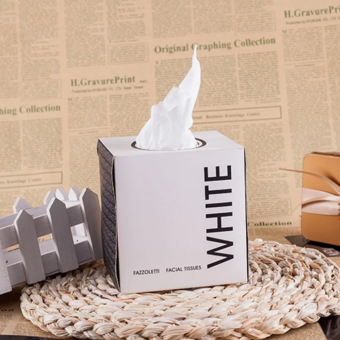 Hot Selling New Design Hotel Box Facial Tissue Paper