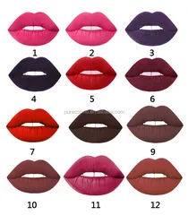 Your own brand glitter matte smooth lipstick creamy kissable shadow penis lipstick