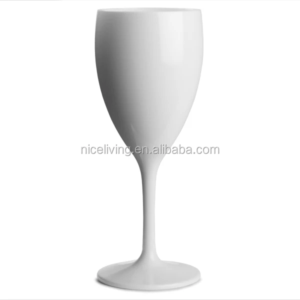 
Polycarbonate Wine Glasses White 12oz / 340m 