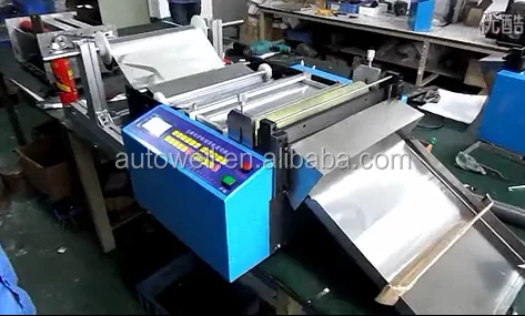 Aluminum foil paper cutting machine
