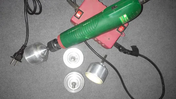 High efficiency small handheld cap closer with scope 10 mm-50 mm