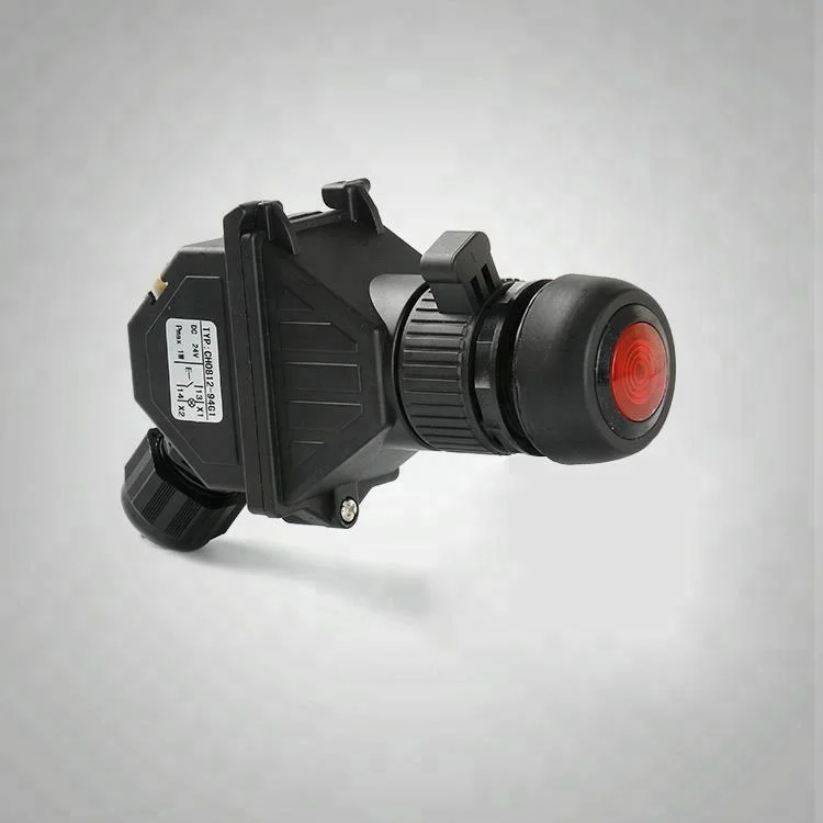 Good price explosion-proof waterproof electronic push button switch with led