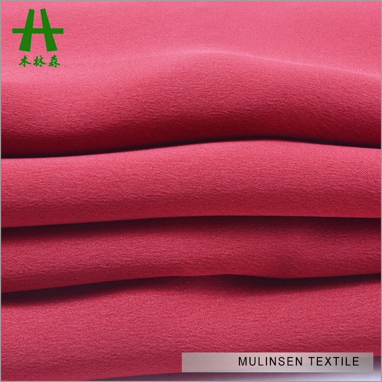  Mulinsen текстиль высокое качество однотонная крашеная ткань блестящий жоржет Платья для подружек невесты шифоновая