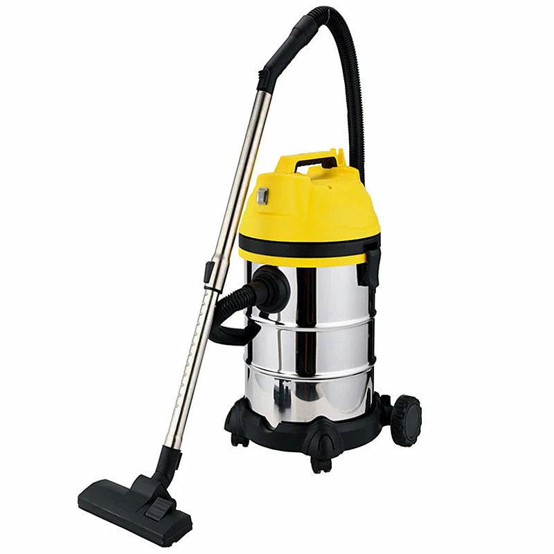 Промышленный пылесос для сухой и влажной уборки из нержавеющей стали для отеля, автомобиля и коммерческого использования/пылесос для автомойки 30 л 1400 Вт