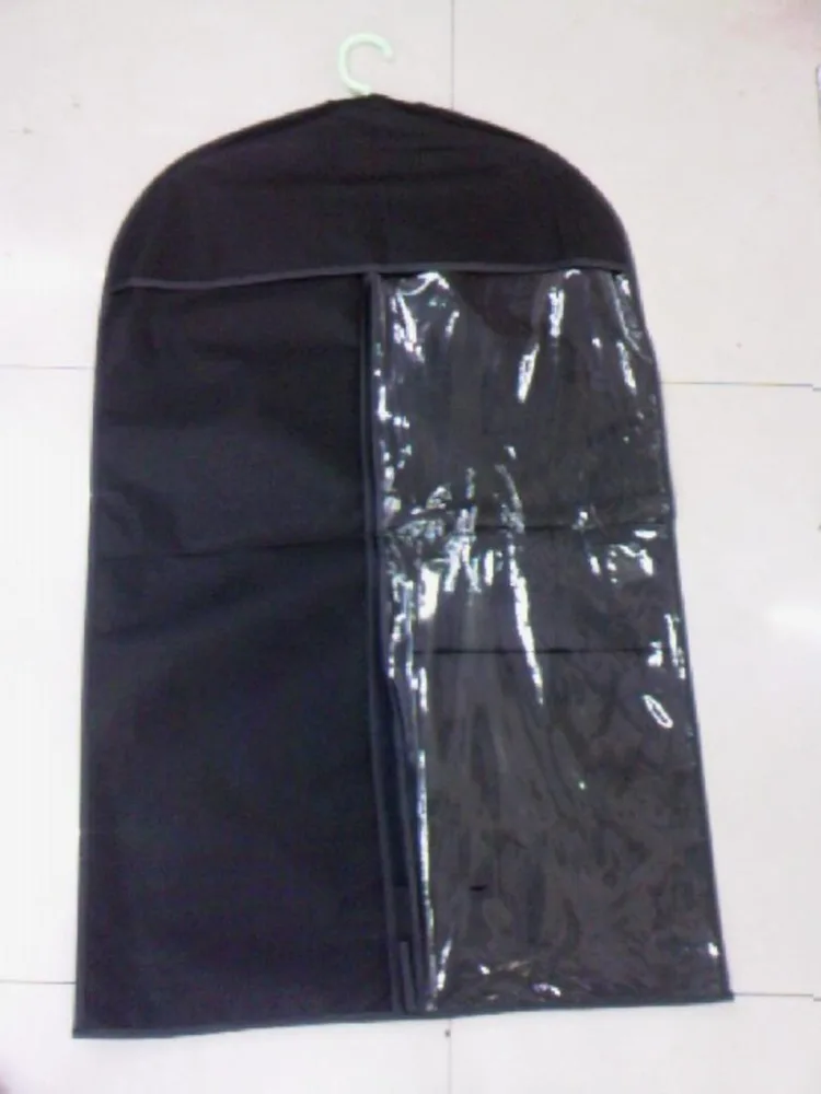 Fashionable design reusable non woven suit garment bag