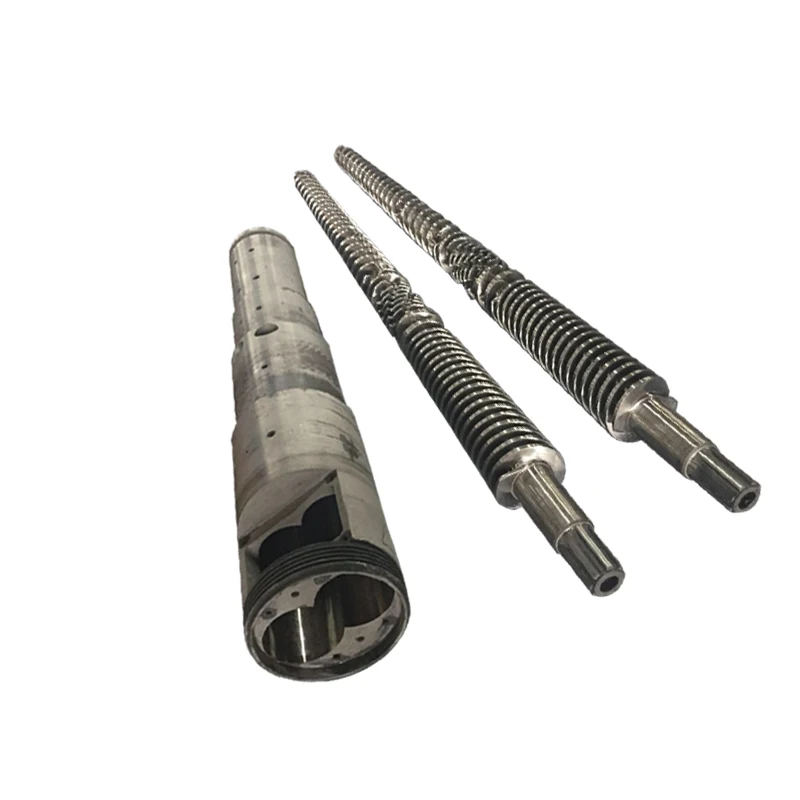 OEM пластиковый экструзионный конический двойной винт и баррель для HDPE водоснабжения-дренажной трубы