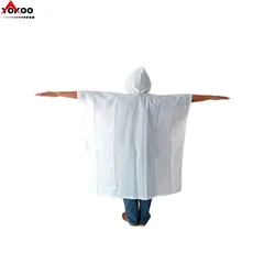 EVA  reusable rain poncho for theme parks