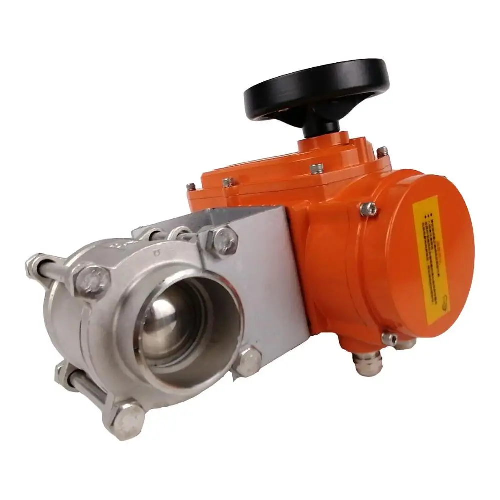 Normal Temperature Electric Control Valve Withe Electric Actuator Standard Ball VALVES Valve Automation Medium Temperature 30s
