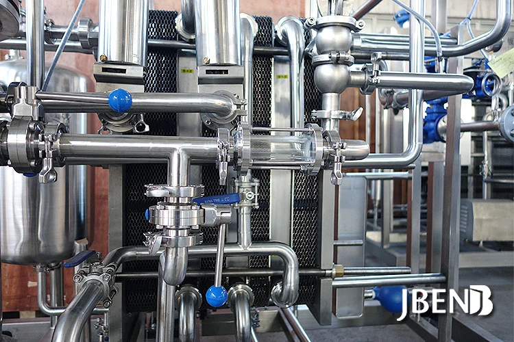 
Factory UHT juice milk plate type sterilization machine sterilizer 