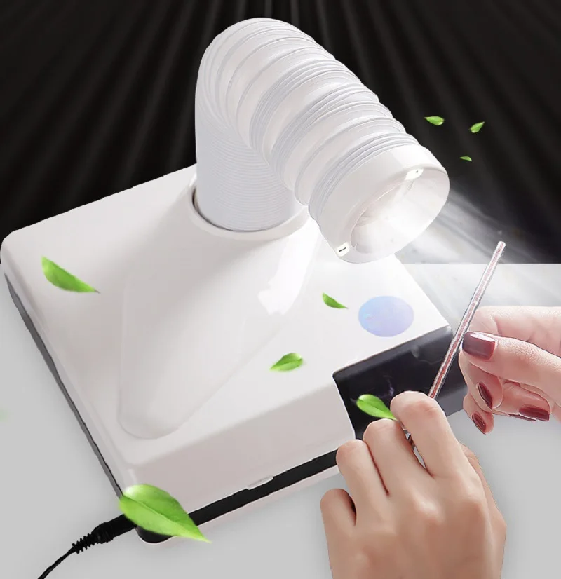 60W new strong nail dust collector suction dust cleaner retractable elbow design fan nail vacuum cleaner vacuum cleaner