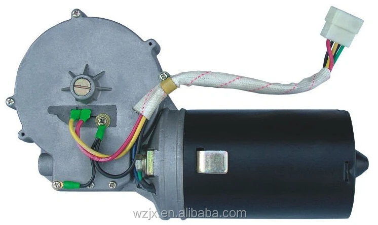 China Bus Windshield 24 Volt 48V Electric Vehicle DC Motor 50W 80W 100W 150W Wiper Motor for Coach, Bus, Car, Truck OEM ZD1733