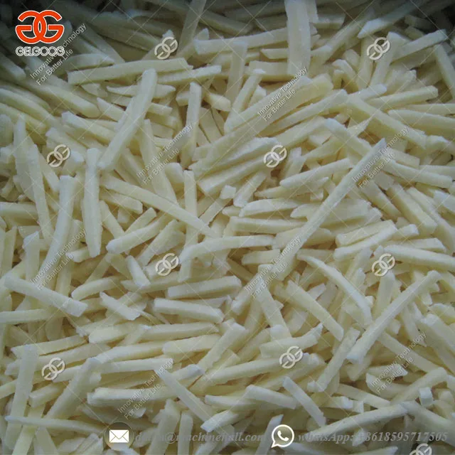 High Quality Factory Fresh Frozen French Fries Making Machines Fully Automatic Potato Chips Production Line Price