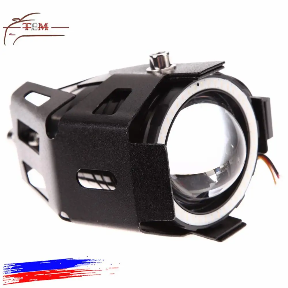 10W Led Work Light U7 For Motorcycle Indicators Tractor Boat Driving Offroad Truck bulb SUV ATV Spot Flood 12v auto Devil Eyes