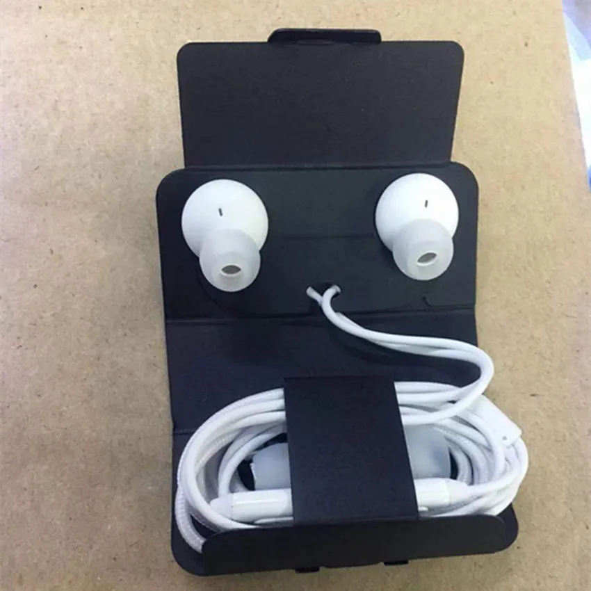 Оригинальные белые/черные проводные наушники-вкладыши с разъемом 3 5 мм и микрофоном для Android Samsung S10 S9 S8