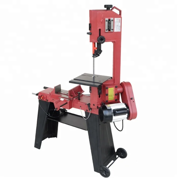 Ленточная пила 4,5 дюйма для резки металла, ленточная пила для резки металла, полуавтоматическая ленточная пила для резки металла