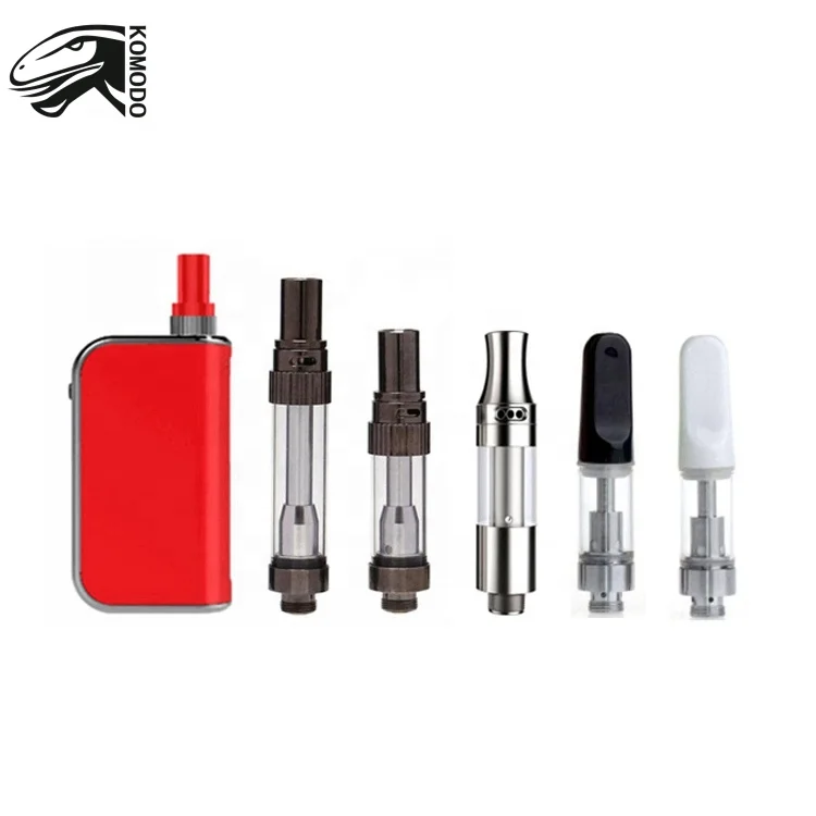 Komodo C5 400mah 510 Vape Cartridge Battery Variable Voltage Vape Box Mod for Thick Oil Cartridge Liberty V1 .5ml 1ml