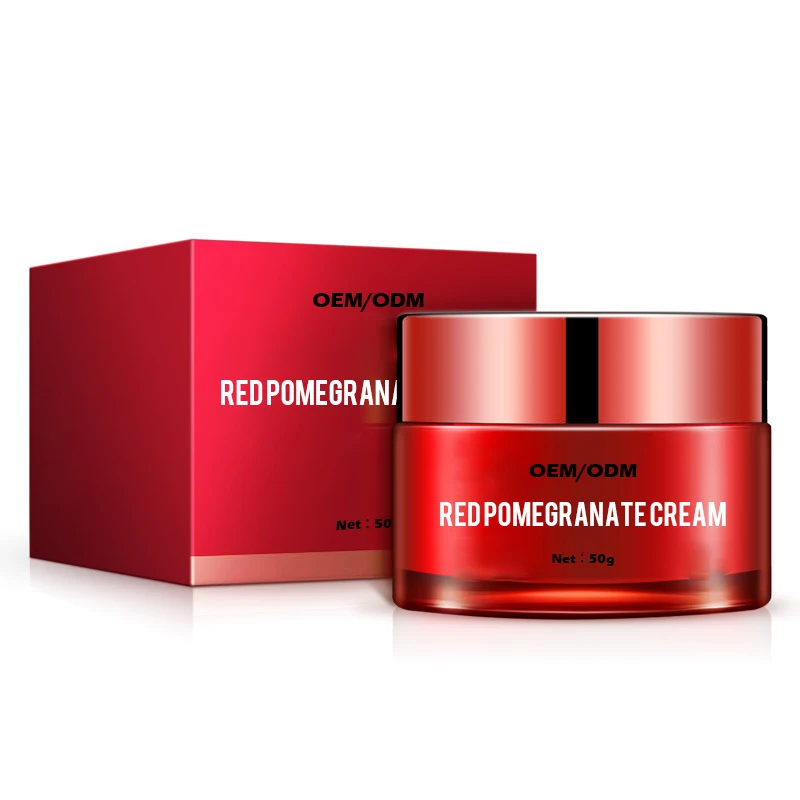 Wholesale Privce Restoring Facial Elasticity Nature Red Pomegranate Whitening Face Cream