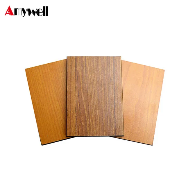 Amywell 10 years warranty white oak fire retardant compact laminate HPL