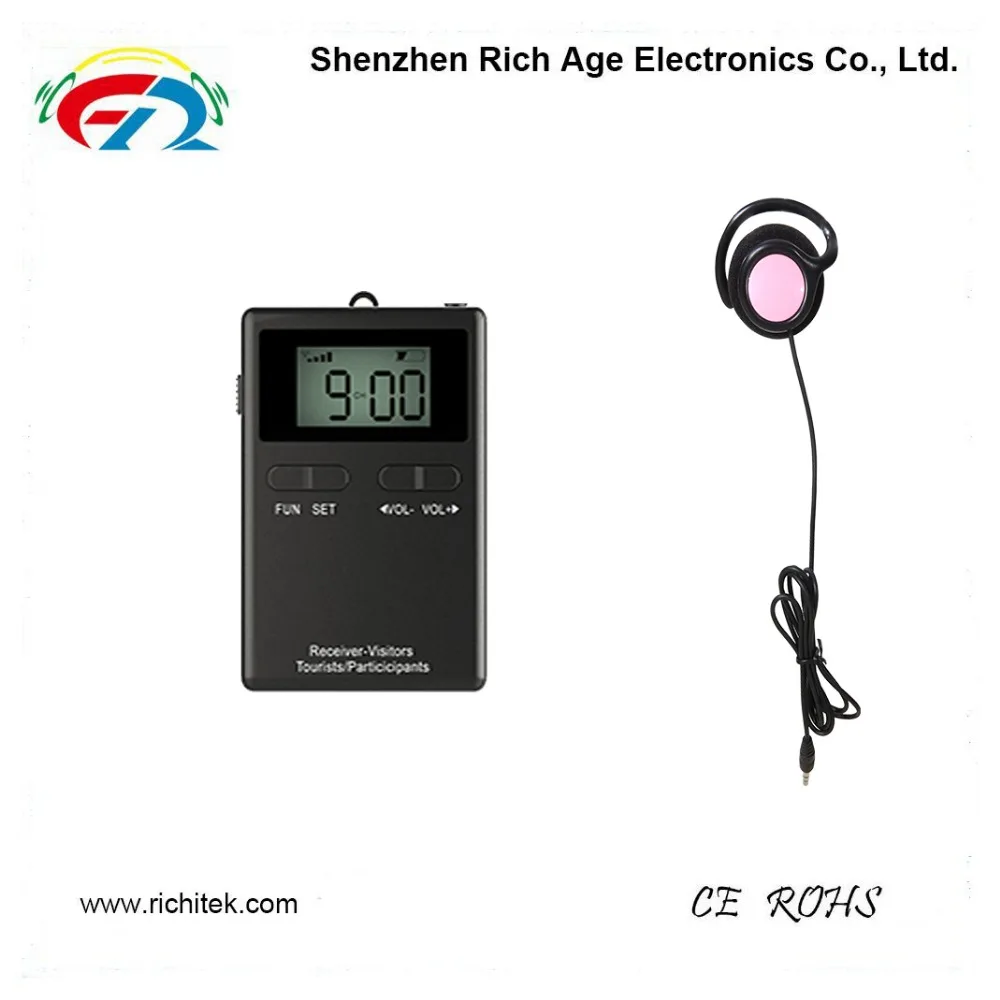 Профессиональный высокой мощности E-руководство HF Радио беспроводные в ухо системы контроля