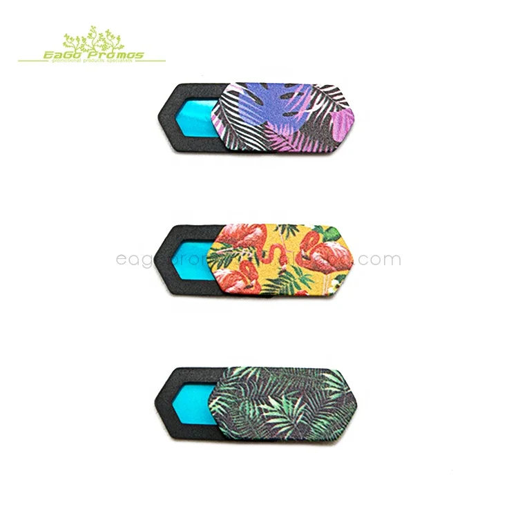 2023 Privacy slider promotional plastic custom logo printed webcam laptop cover smartphone