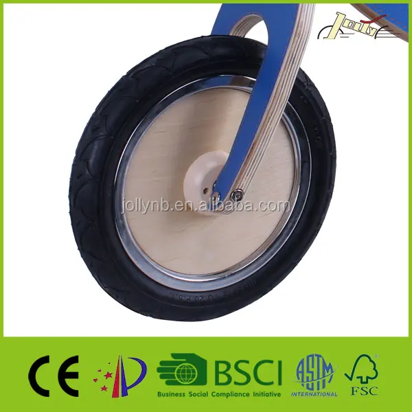 OEM 12 inch Wooden Kids Bicycles For Balance Exercise Tiny Bike