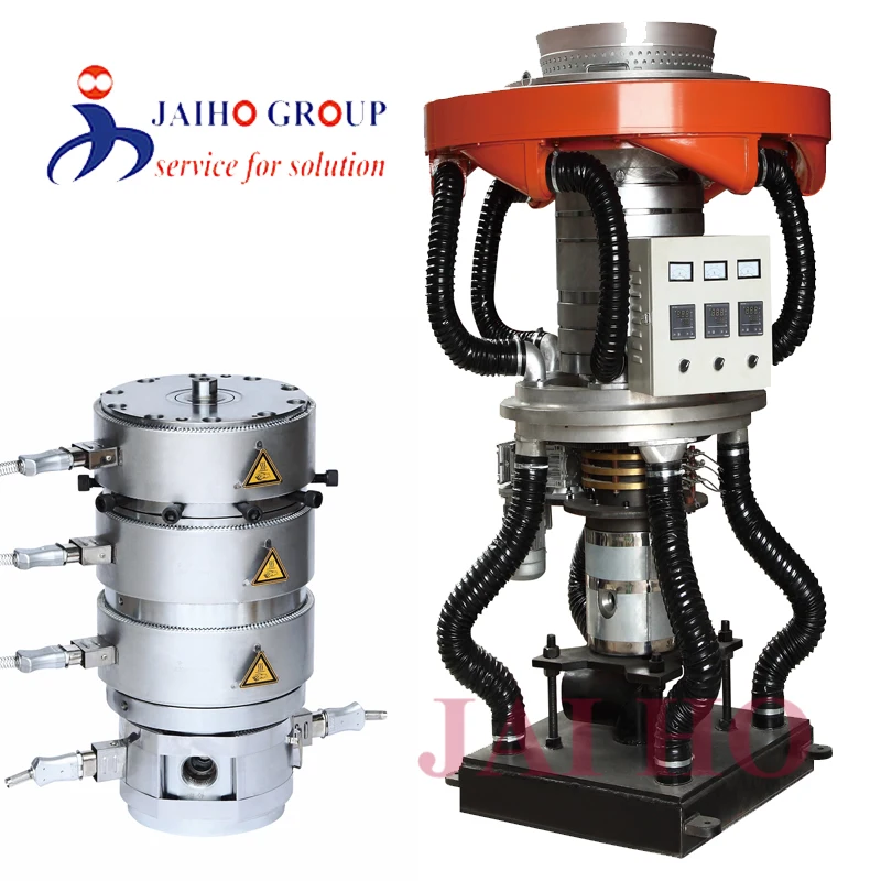 PVC PP PE Film Extruder ABA rotating Die Head