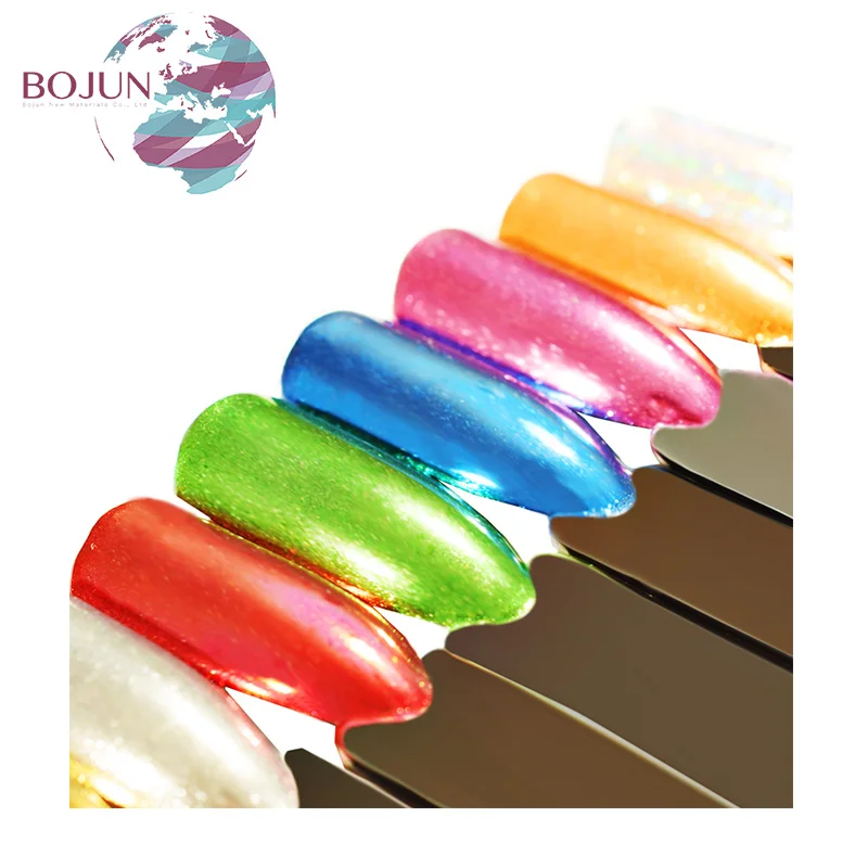 2018 Заводская Продажа платины flake цвет ногтей хром flake порошок пигмент алюминиевый порошок пигмент