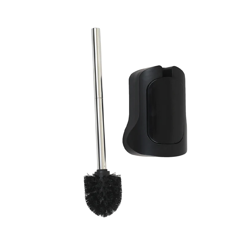 
Factory Manufacturer High Quality Stainless Steel Cleaning Toilet Bowel Brush With Long Toilet Brush Holder 
