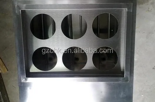 Fast food restaurant electric /gas pasta cooker/6 basket noodle cooker EH-776