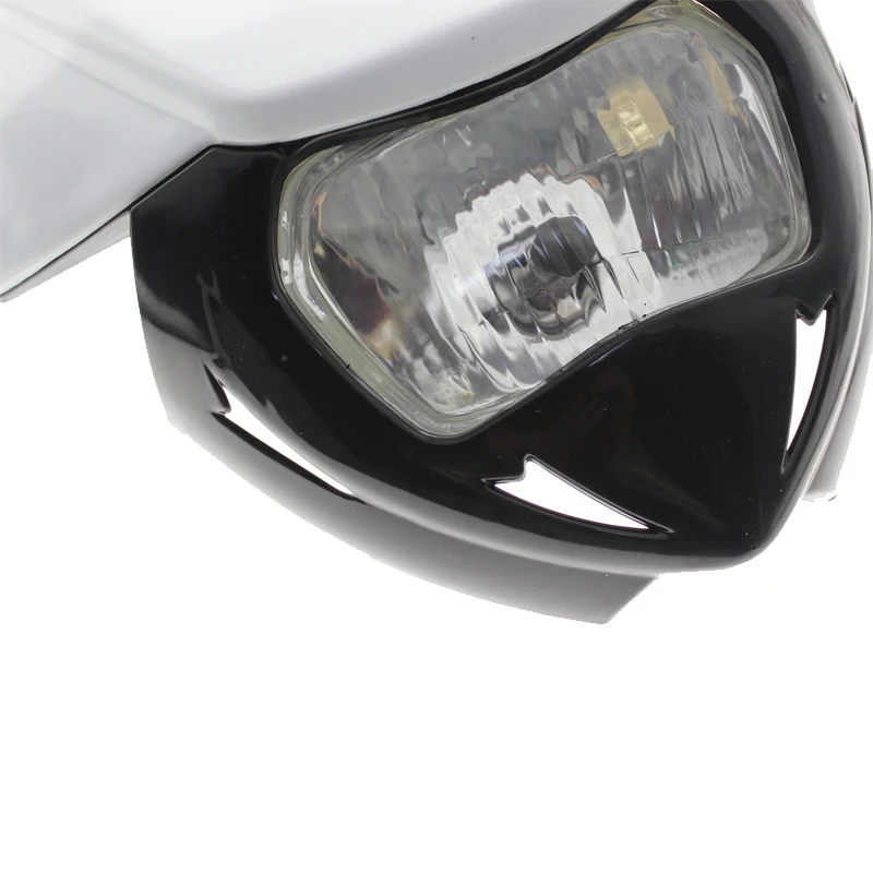 LED motorcycle headlight white color fits all Dual sport motorcycles