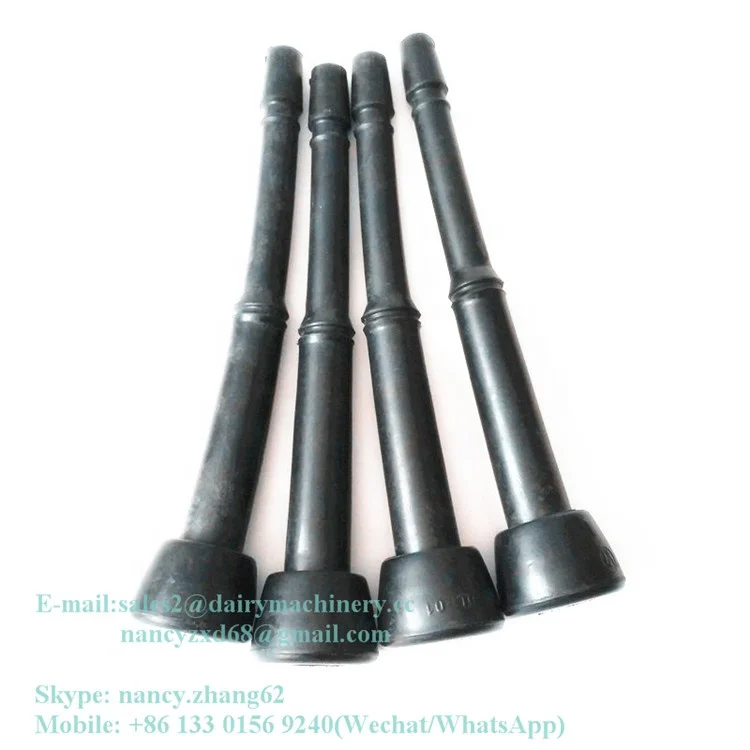 DL01 cow milking long rubber milk liner, milking machine parts
