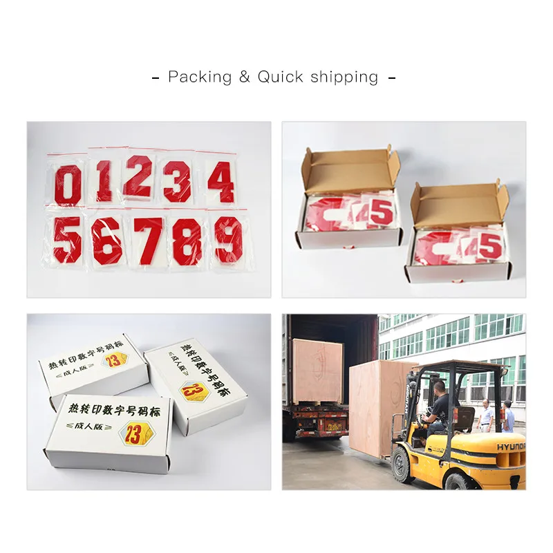 Custom logo  iron on letters and name numbers heat transfer sticker for soccer jersey t-shirt