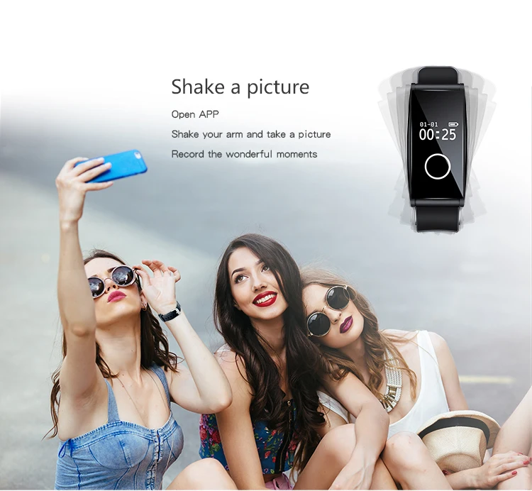 2020 Longvon NFC smart watch Blood Pressure fitness tracker heart rate Monitor Lora smart Bracelet 13.56mhz Intelligent wrist