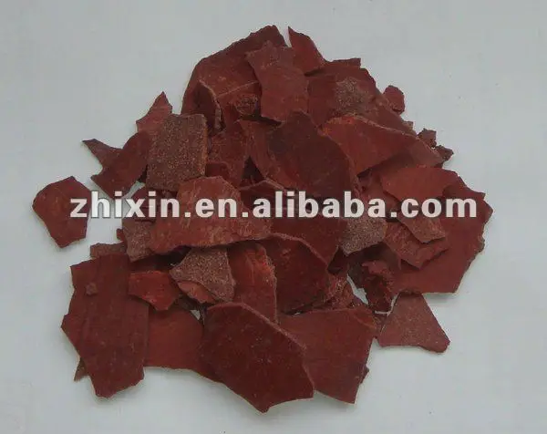 Красные хлопья сульфида натрия