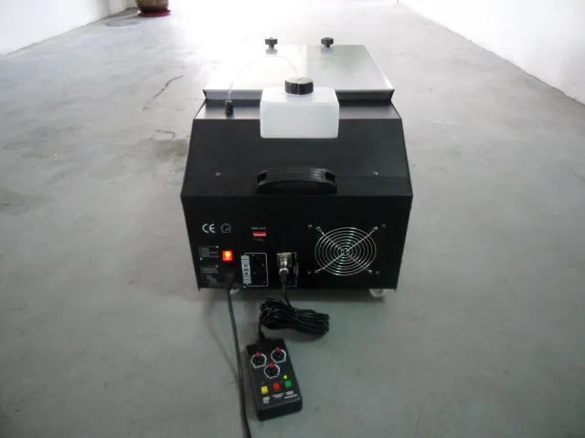 Stage effects equipment Wireless remote control DMX512 1500W Terra Fog Machine Ground/Low Fog Machine