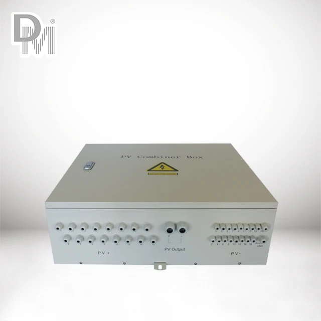 Solar Panel Junction Box for on Grid Solar System 6 Strings Input 1 Output DM-CB06 CN;SHN Deming 1000V 10A 15A 60A 80A