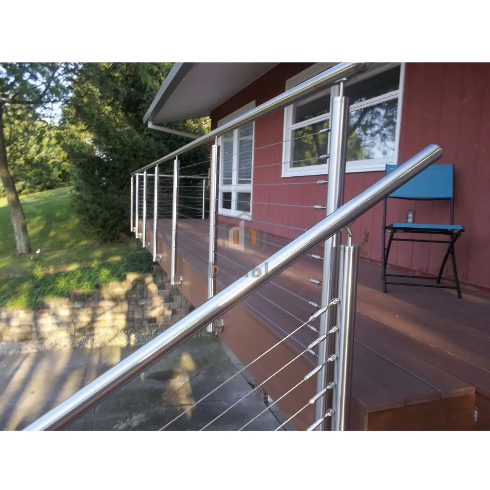 balcony stainless steel railing design garden fence wire fence