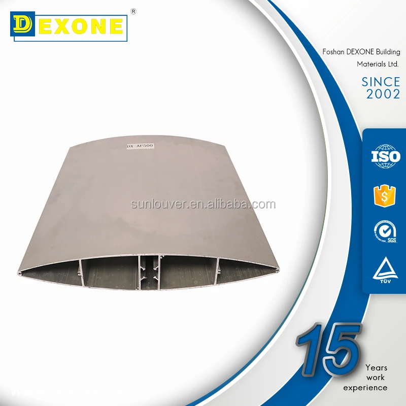  Aluminum Extrusion Profiles Louver Blade
