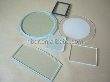 China manufacture specific angle and size beveled glass mirror toughened Glass
