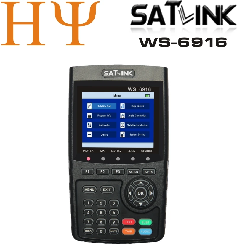 Оригинальный DVB-S2 SATLINK WS-6916 Sathero SH-800HD HD DVB-S/S2 MPEG-4 8PSK Цифровой спутниковый Finder метр SATHERO SH-700HD
