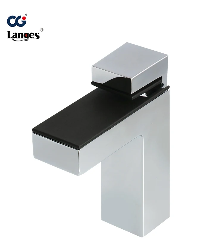 Bathroom zinc alloy glass door clamp for glass shelf