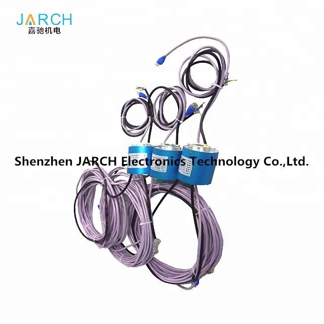 JARCH 3 core shielding wire over DMX signal Ethernet slip rings for Bar stage lighting control cable reel