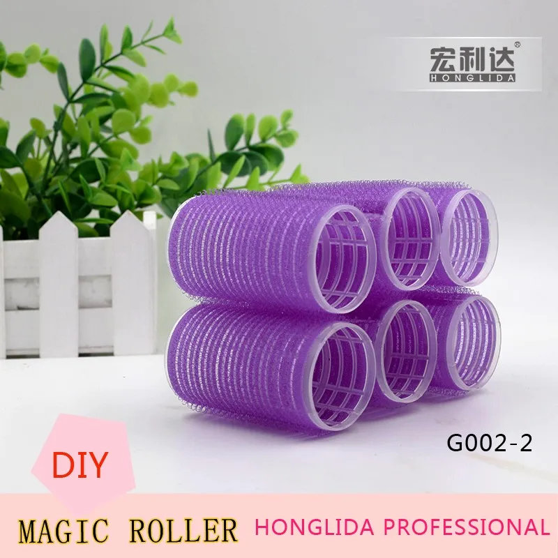 China low price magic professional plastic hair roller